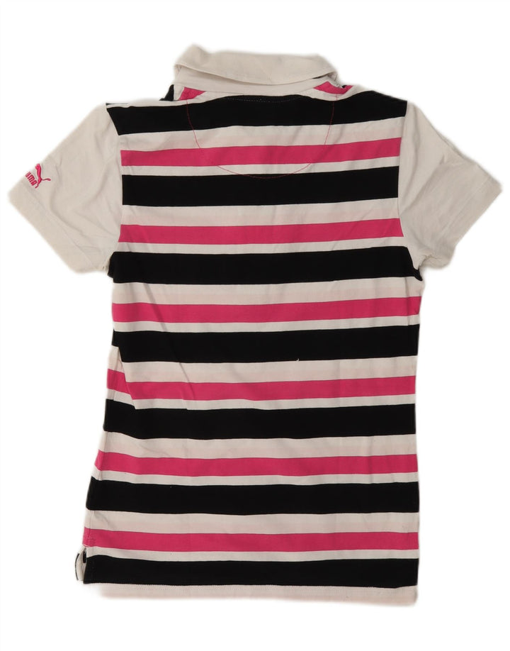 Puma ženska polo majica UK 10 na male raznobojne pruge