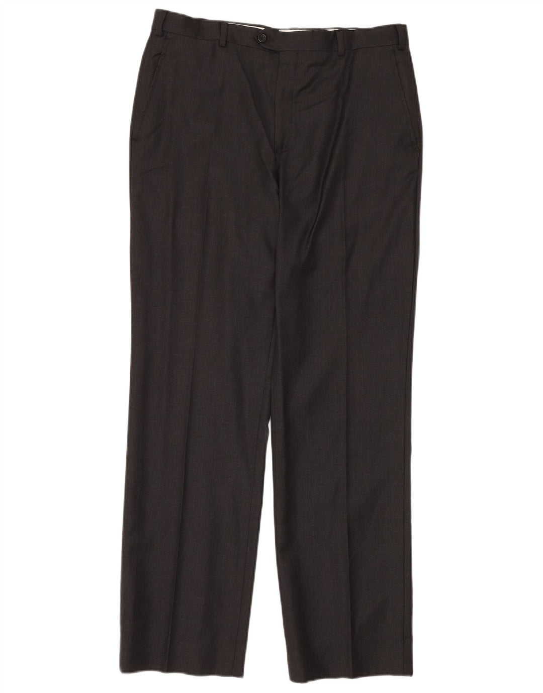 AQUASCUTUM Muško dvodijelno odijelo s 2 gumba UK 40 Large W34 L32 Siva vuna