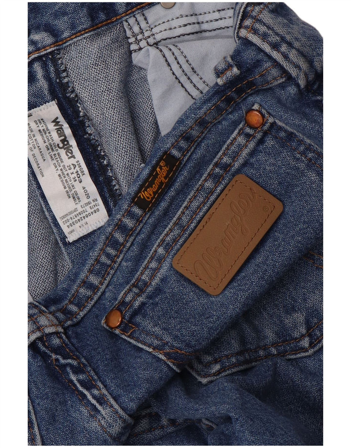 Wrangler ženske ravne traperice W29 L36 plavi pamuk