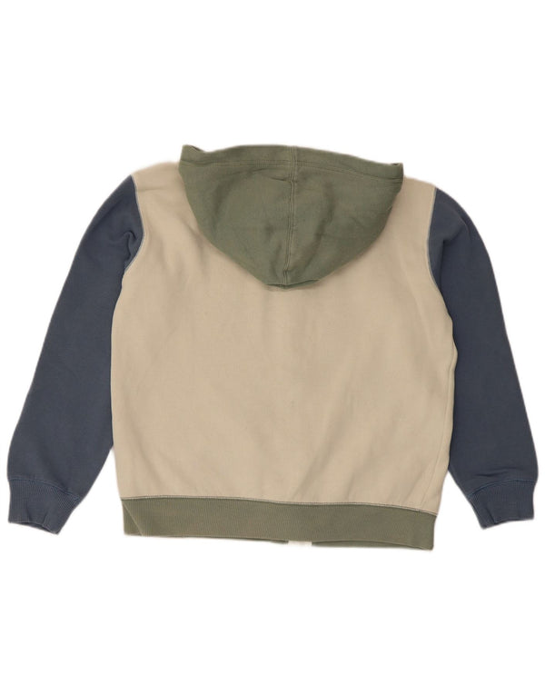 Benetton pulover s kapuljačom na patentni zatvarač za dječake 11-12 godina 2XL višebojni kolor blok