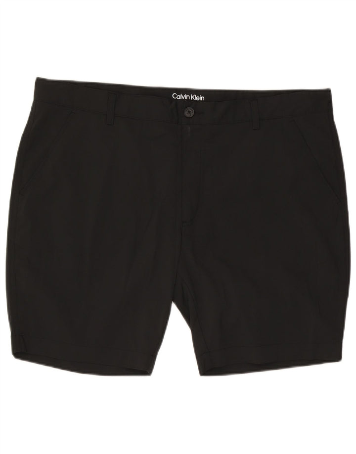 Calvin Klein muške chino kratke hlače W40 XL crni poliester