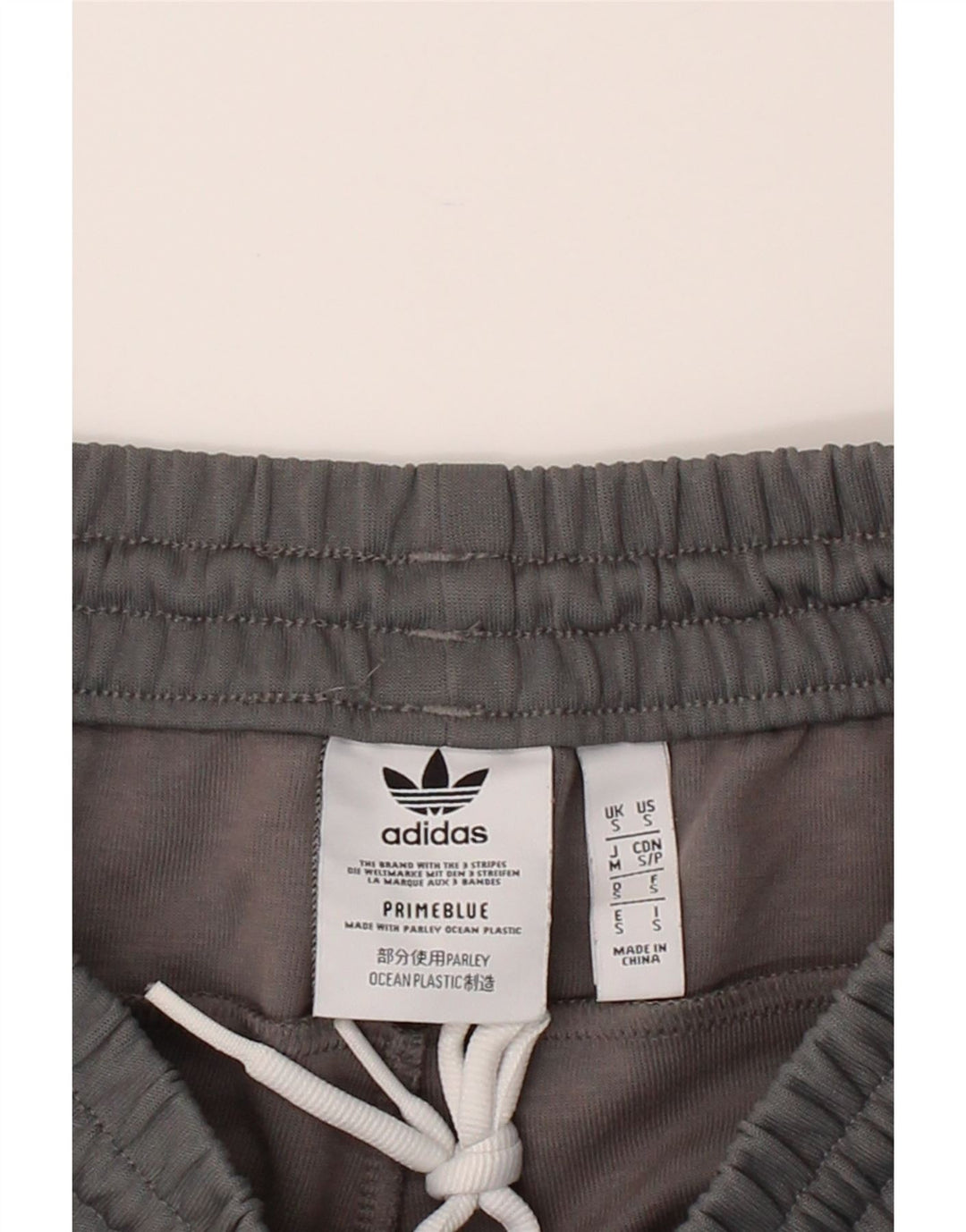 ADIDAS Mens Sport Shorts Small  Grey Polyester Vintage Adidas and Second-Hand Adidas from Messina Hembry 