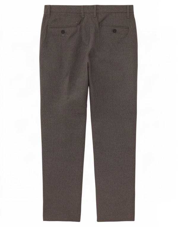 Zara Mens Pegged Chino Trousers EU 44 Large W34 L28 Grey