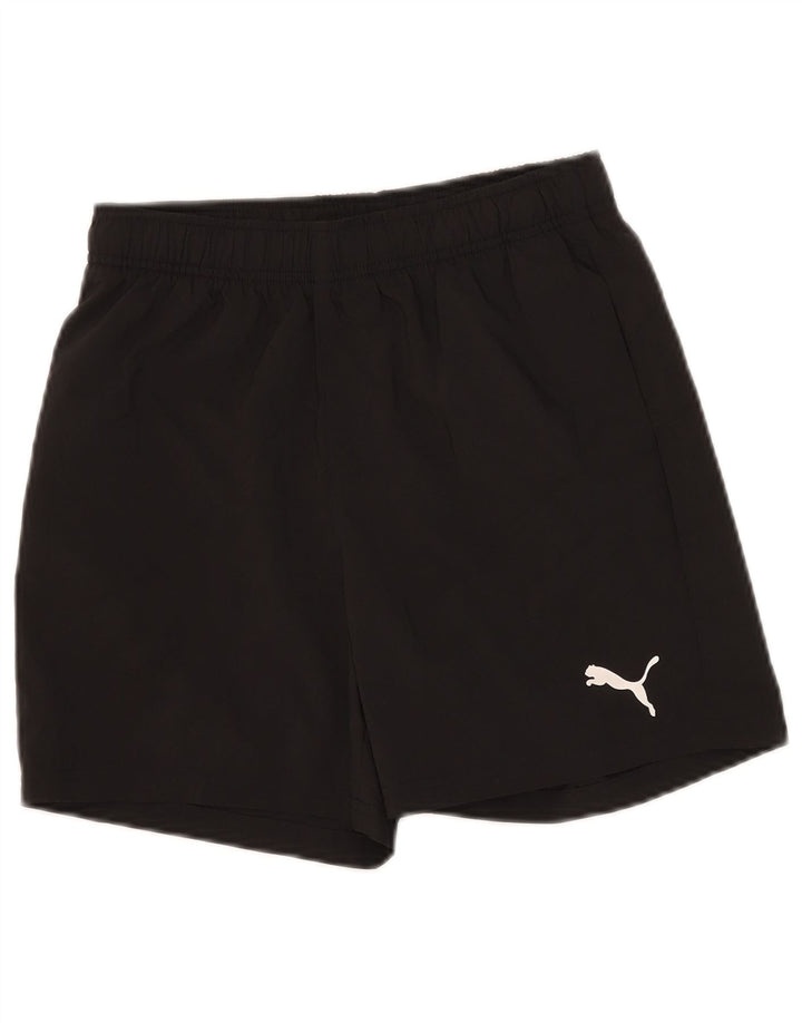 Puma sportske kratke hlače za dječake 13-14 godina, crni poliester