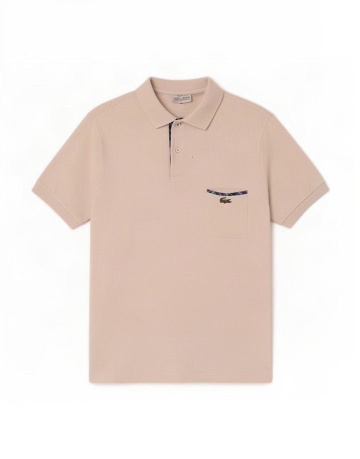 Lacoste muška polo majica veličine 5, veliki bijeli pamuk