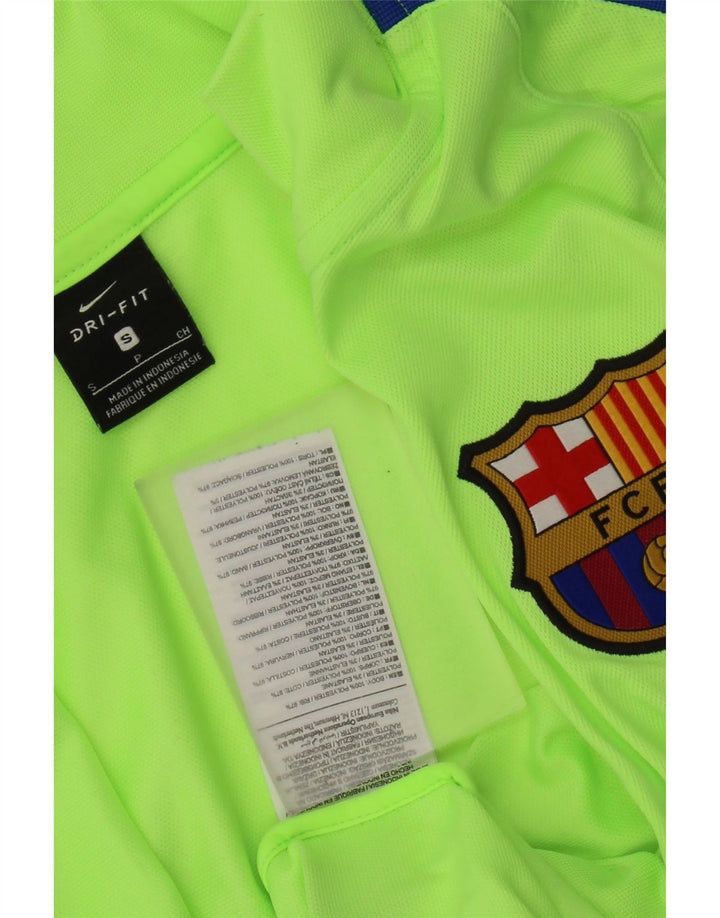 Nike muška FCB trenirka gornja jakna mala zelena poliesterska boja
