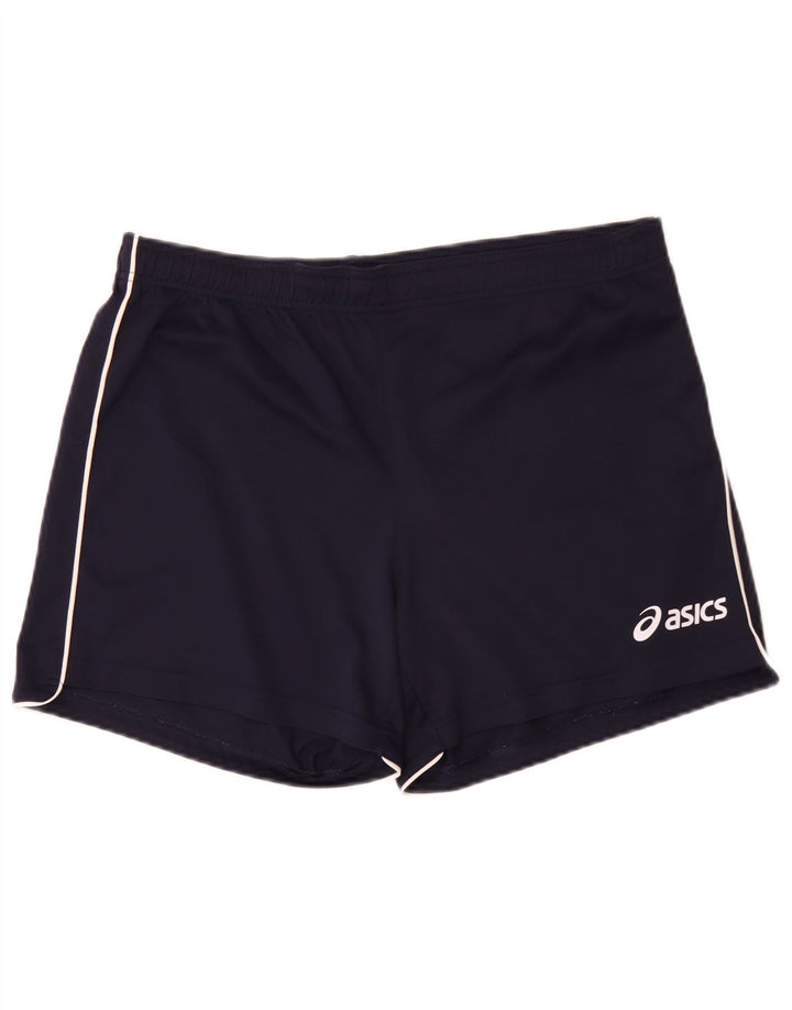 Velike muške sportske kratke hlače Asics tamnoplavi poliester