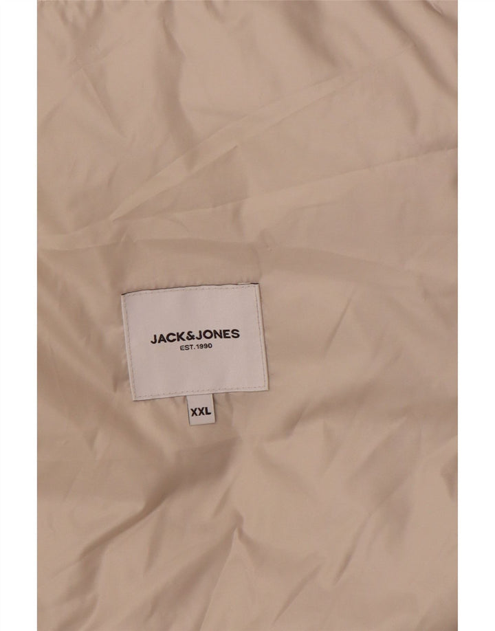 Jack & Jones muška podstavljena jakna UK 44 2XL bež poliester
