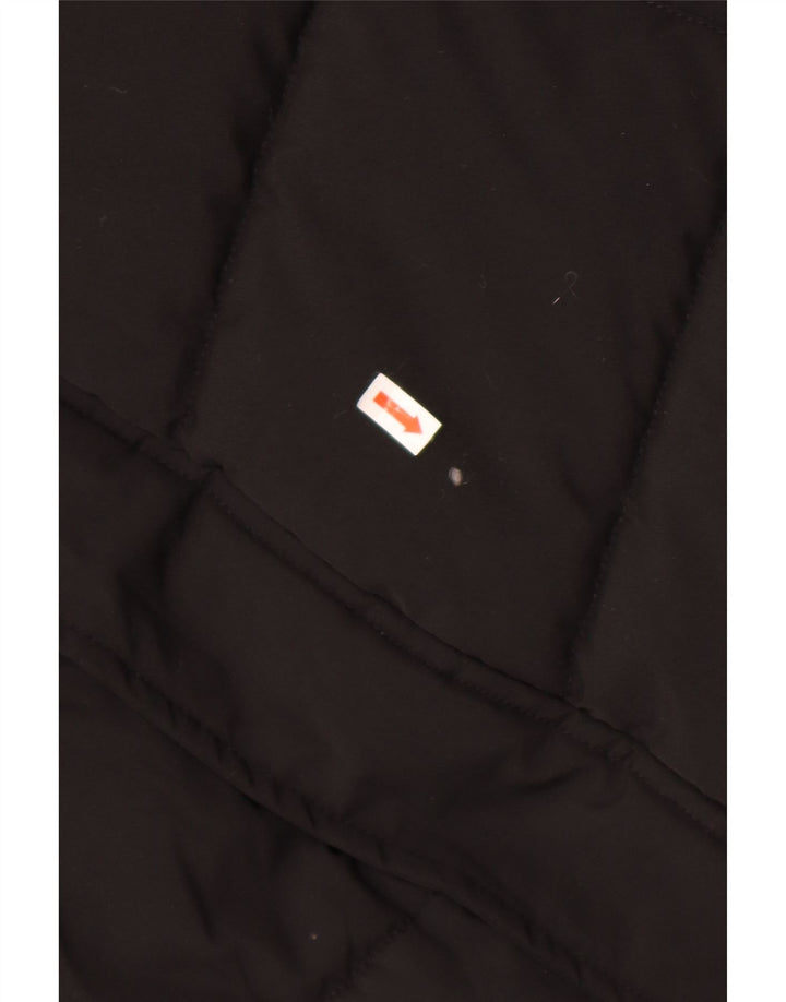 Superdry ženska parka jakna s kapuljačom UK 14 srednje crna zimska
