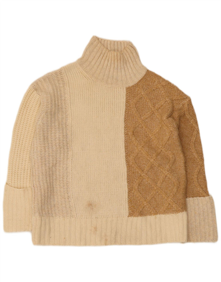 Marks & Spencer ženski džemper s kornjačičastim ovratnikom UK 10 Small Off White