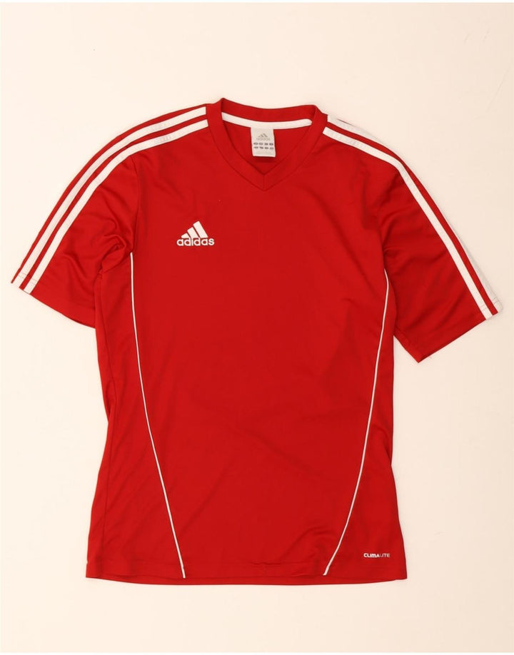Adidas muška majica Climalite Mali crveni poliester