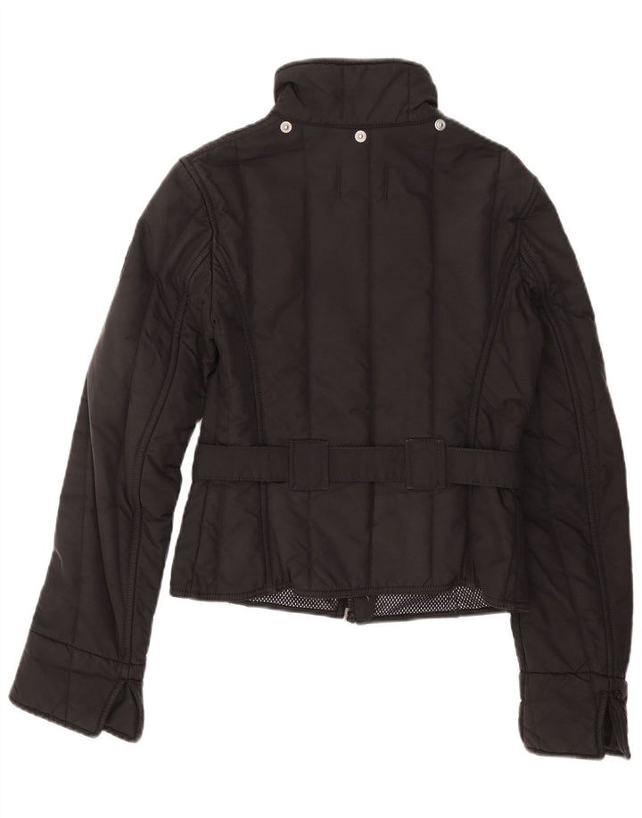 REFRIGIWEAR Ženska kratka podstavljena jakna UK 10 Mala crna poliamidna