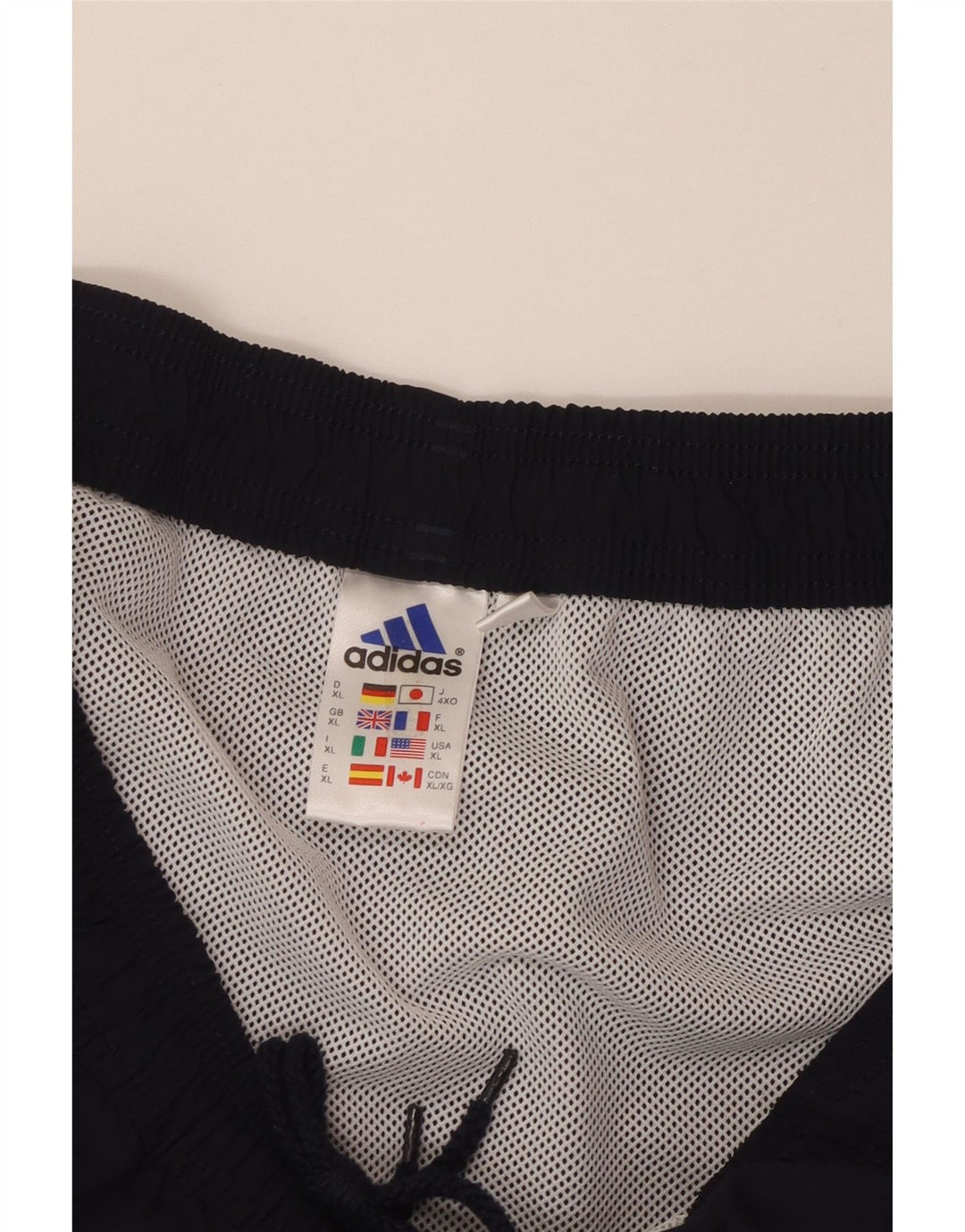 ADIDAS muške kratke sportske hlače s grafičkim motivima XL tamnoplavi poliamid