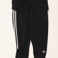 Adidas ženske Climalite Capri tajice UK 16 velike crne poliesterske