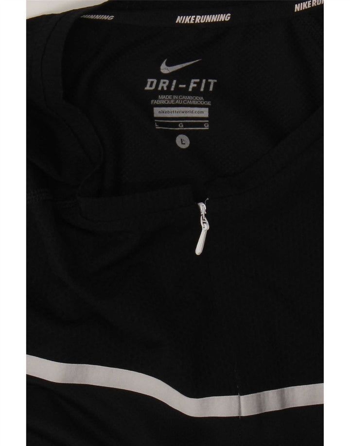Nike Ženski Dri Fit Vest Top UK 16 Large Black
