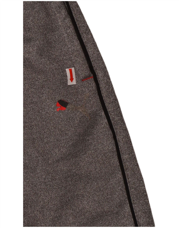 Puma Hlače za trenirku za dječake 10-11 godina sive poliesterske