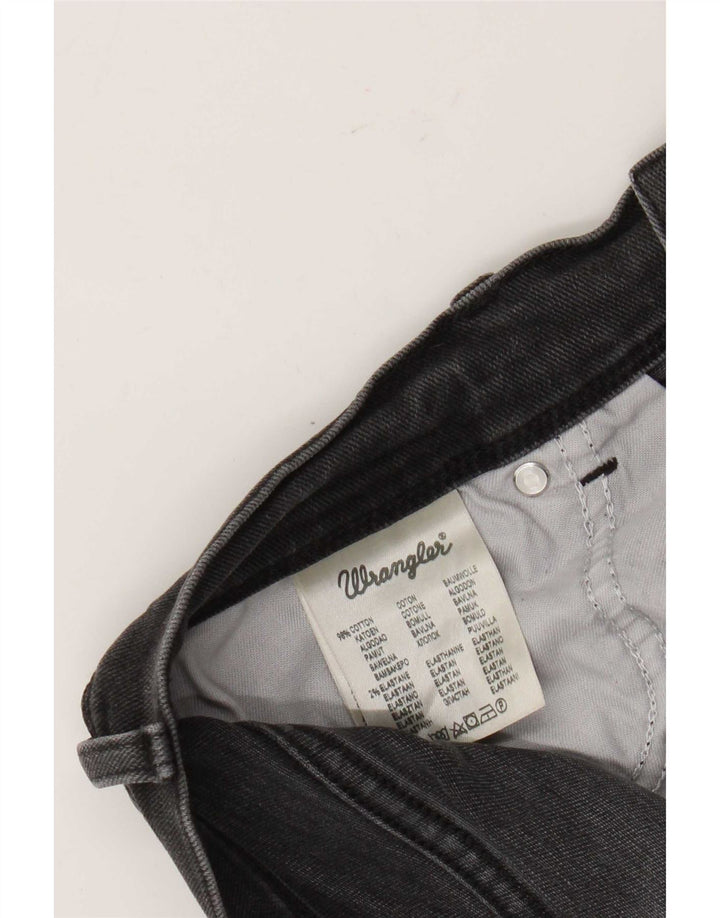 Wrangler muške teksaške ravne traperice W33 L32 sivi pamuk