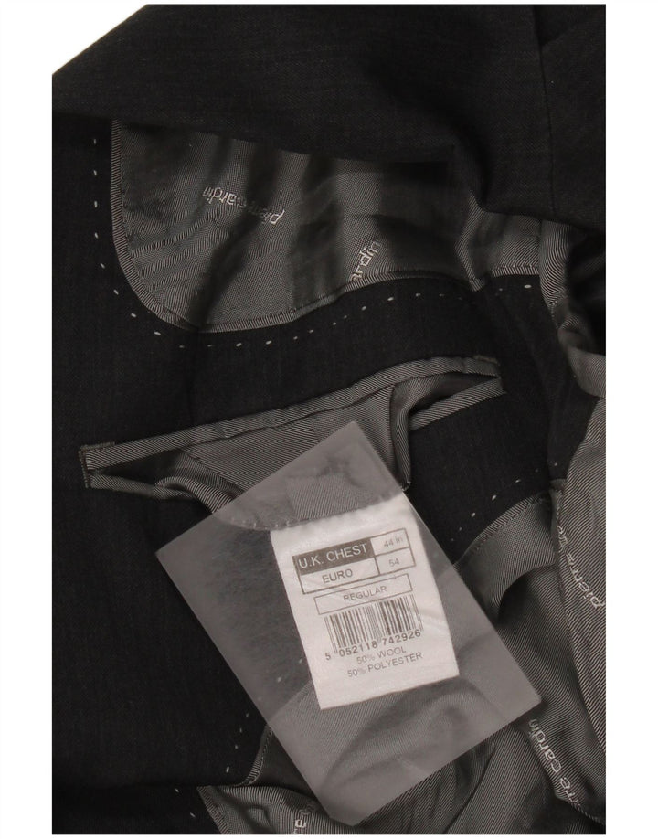 Pierre Cardin muška jakna s 2 gumba IT 54 2XL siva vuna
