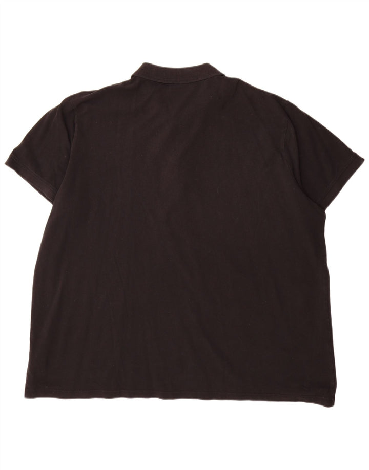 Kappa muška polo majica 4XL crni pamuk