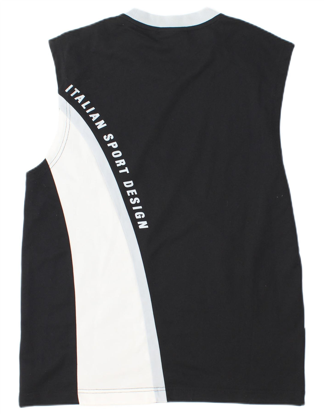 Lotto muški grafički gornji dio prsluka srednje crne boje