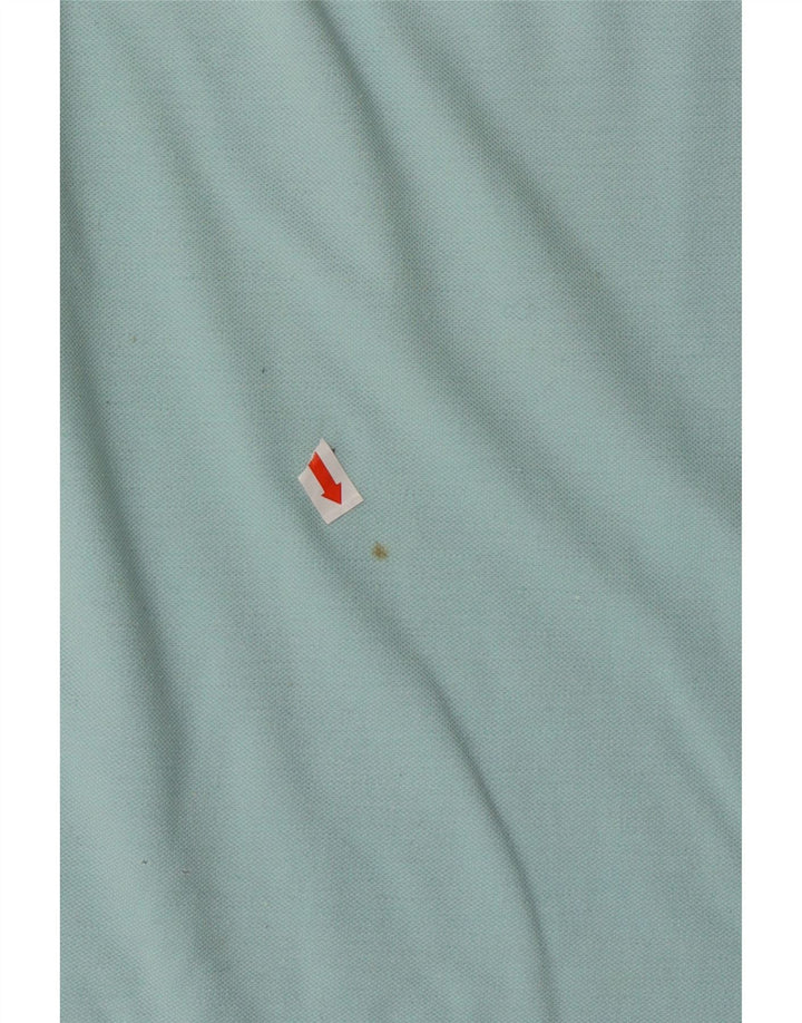 PUMA Mens Polo Shirt Medium Turquoise Cotton Vintage Puma and Second-Hand Puma from Messina Hembry 