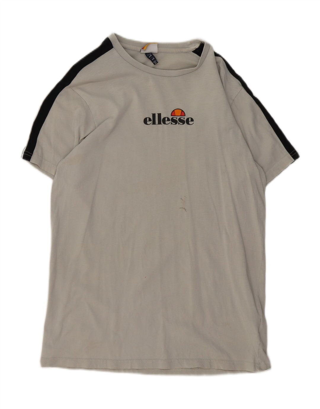 ELLESSE Mens Graphic T-Shirt Top Medium Grey Cotton Vintage Ellesse and Second-Hand Ellesse from Messina Hembry 