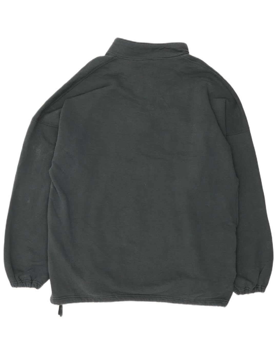 RUSSELL ATHLETIC Muška majica s izrezom na patentni zatvarač 2XL plavi pamuk