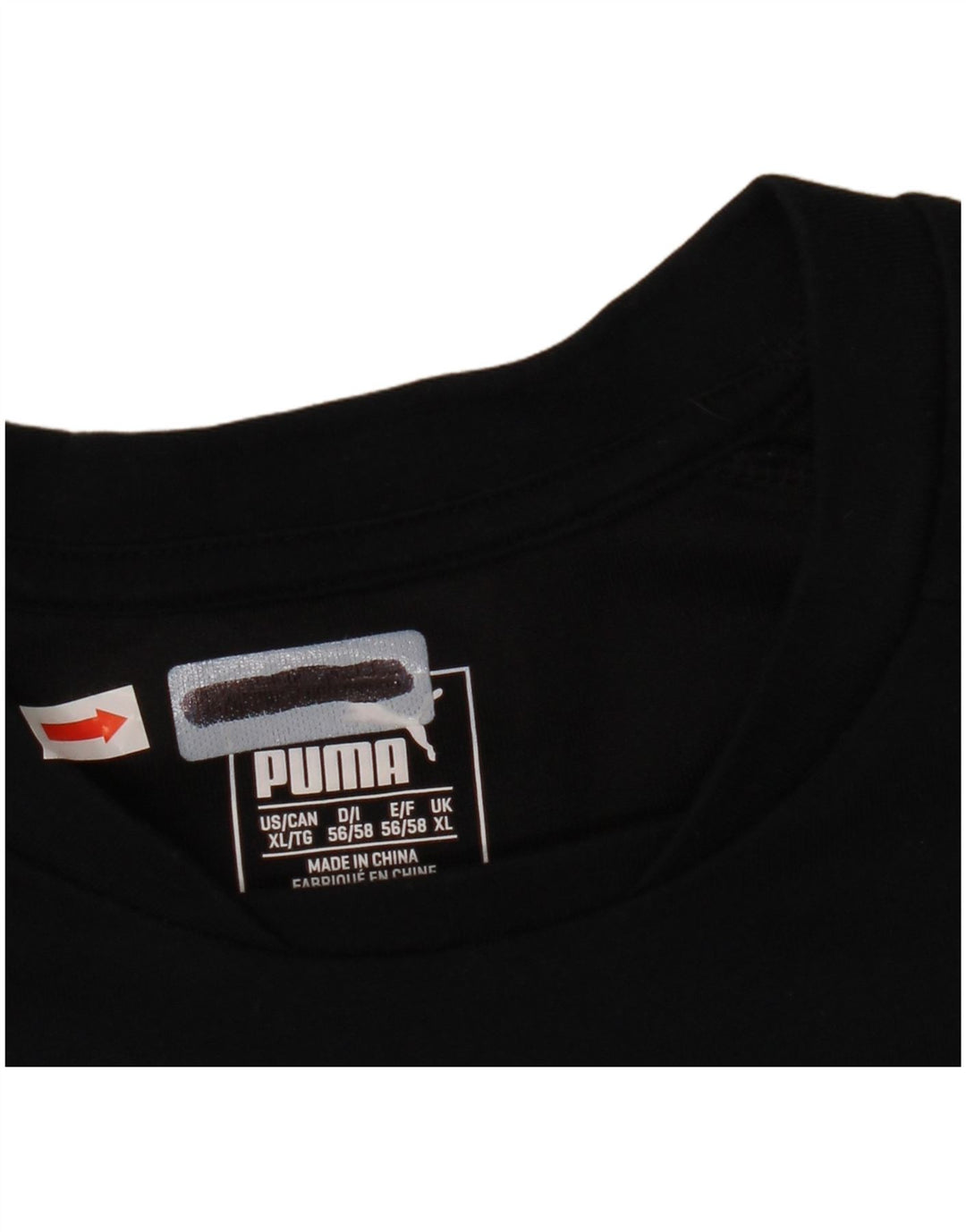 Puma muška majica XL crni pamuk