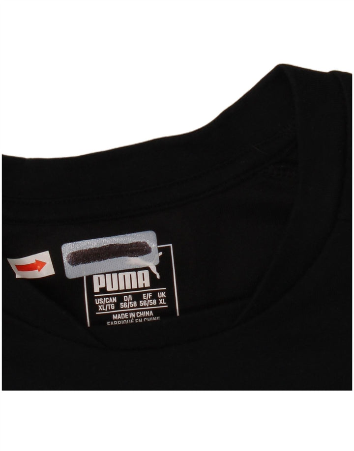 Puma muška majica XL crni pamuk