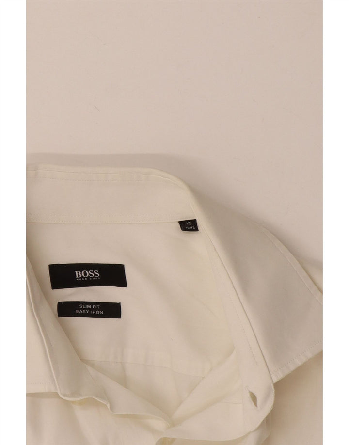 Hugo Boss muška uska košulja veličina 39 15 1/2 srednje bijela