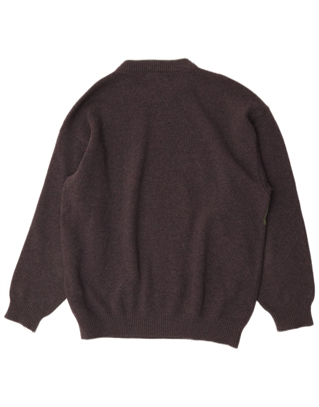 Iceberg muški džemper s okruglim izrezom XL sivi vuneni retro stil