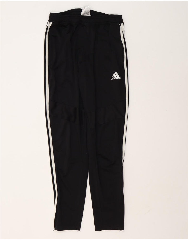 Adidas muške trenirke srednje crne poliesterske hlače