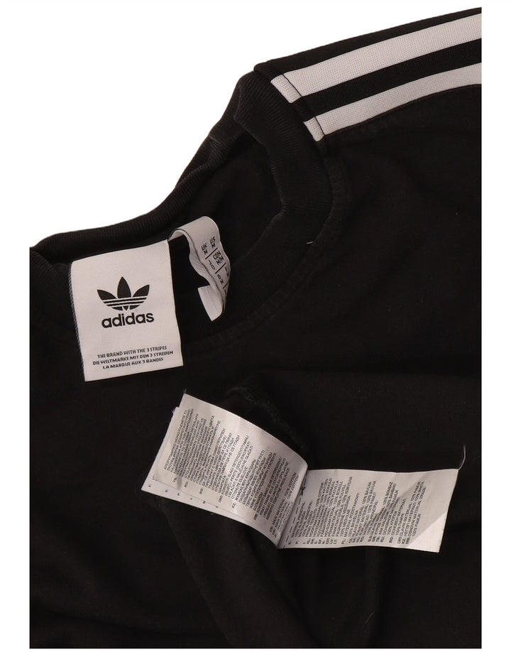 Adidas muška majica kratkih rukava Srednji crni pamuk