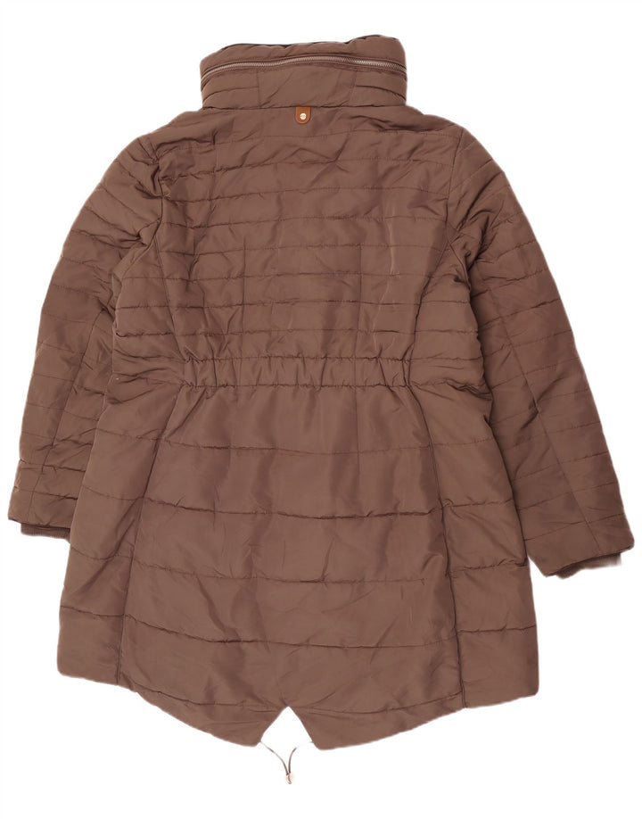 Marks & Spencer ženska jakna parka s kapuljačom UK 20 2XL kaki poliester