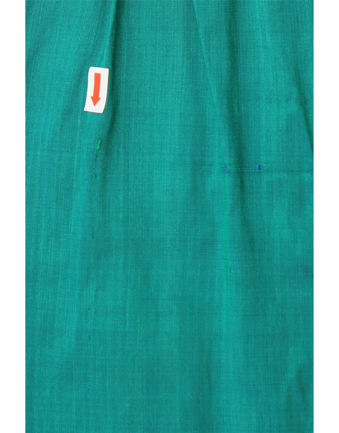 VINTAGE Womens Pencil Skirt W27 Small Turquoise Vintage Vintage and Second-Hand Vintage from Messina Hembry 