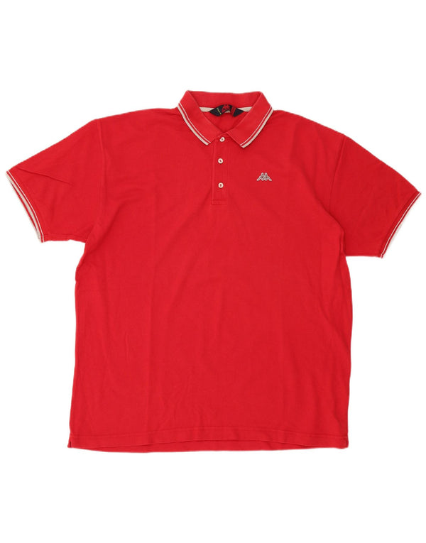 Kappa muška polo majica 2XL crveni pamuk