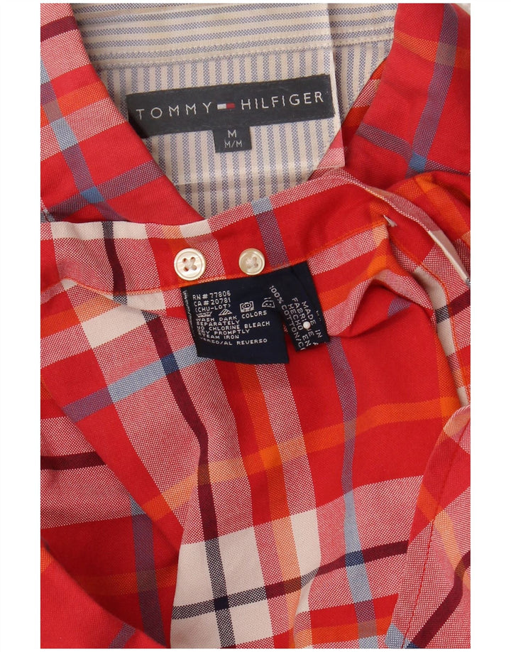 Tommy Hilfiger muška košulja Srednje crveno karirani pamuk