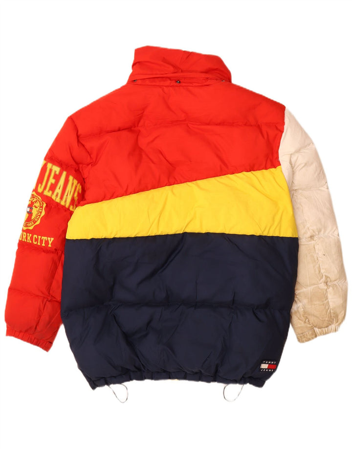 Tommy Hilfiger muška grafička podstavljena jakna UK 34 XS Višebojna