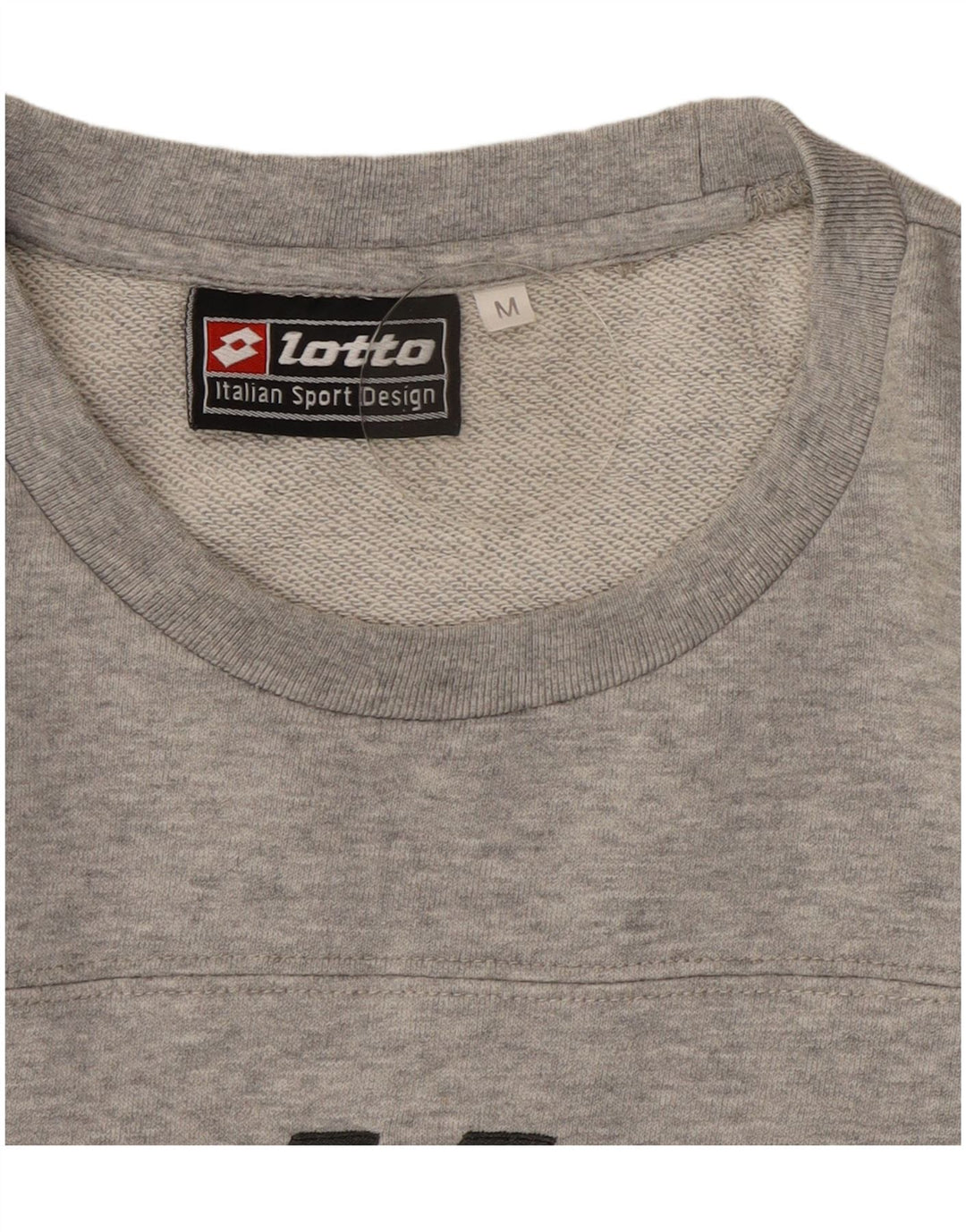 Lotto ženski džemper s grafičkim motivima UK 14 srednje sivi flekasti pamuk