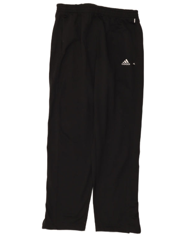 Adidas Mens Tracksuit Trousers UK 42/44 Large  Black Polyester