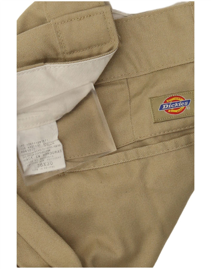 Dickies muške ravne chino hlače W36 L30 bež poliester