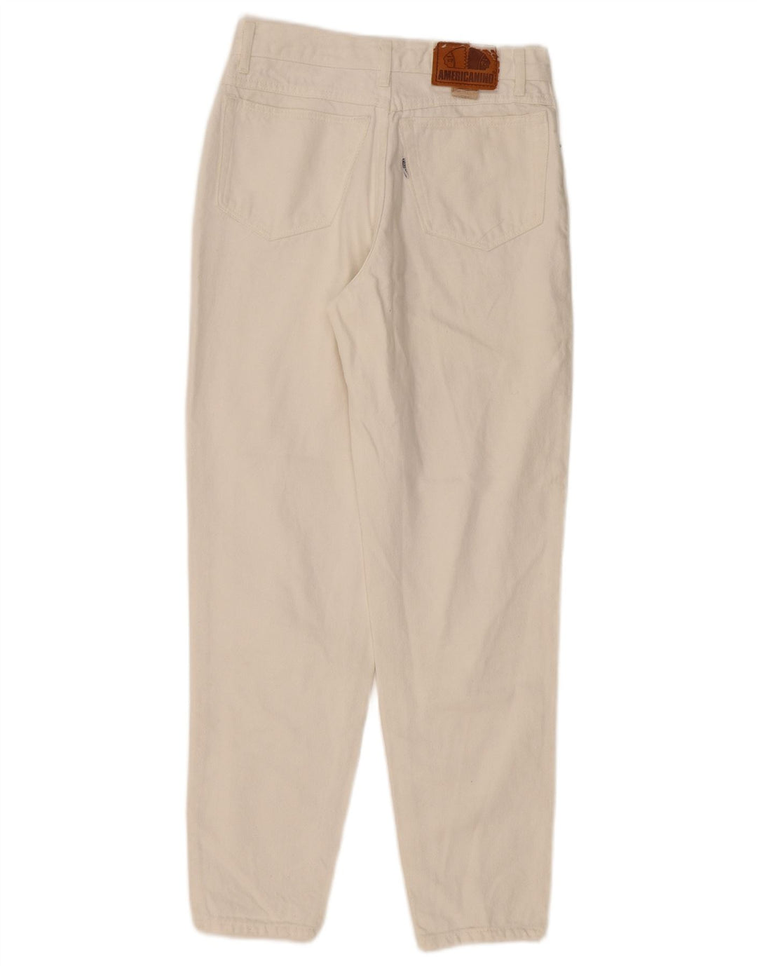 Americanino ženske sužene traperice visokog struka W28 L28 Off White Classic