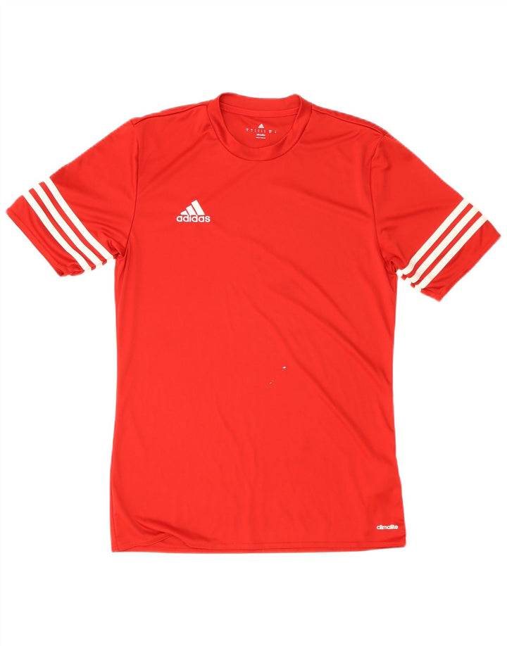 Adidas muška majica Climalite Mali crveni poliester