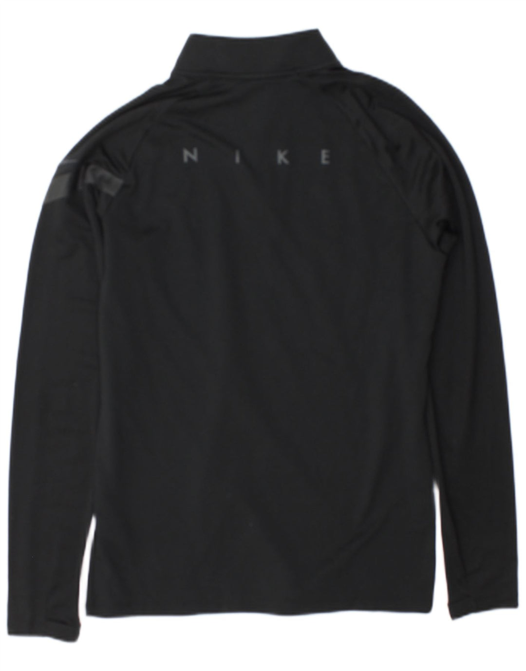 Nike Dri Fit Graphic Zip Neck Pullover Top Trenirka Mala crna