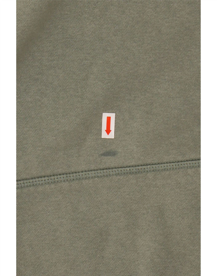 Ženska majica s kapuljačom HURLEY UK 14 Srednje zeleni pamuk