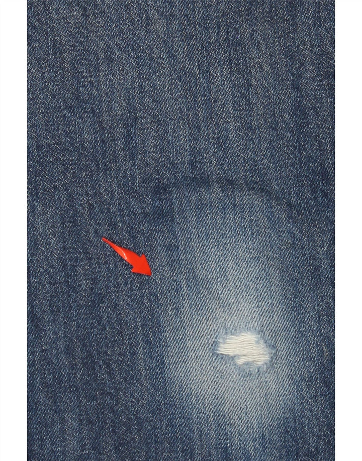 LEVI'S muške 511 uske traperice s oštećenjem W32 L29 plavi pamuk