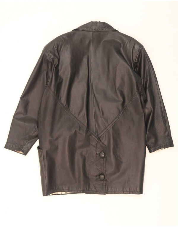 C&A ženski kožni kaput UK 18 XL crni