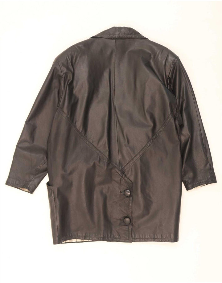 C&A ženski kožni kaput UK 18 XL crni