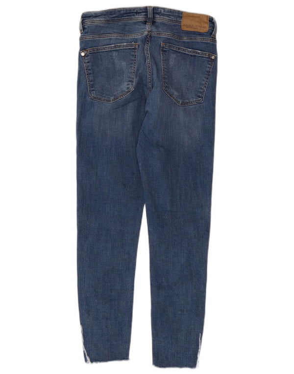 Zara ženske crop skinny traperice EU 36 XS W26 L25 plave
