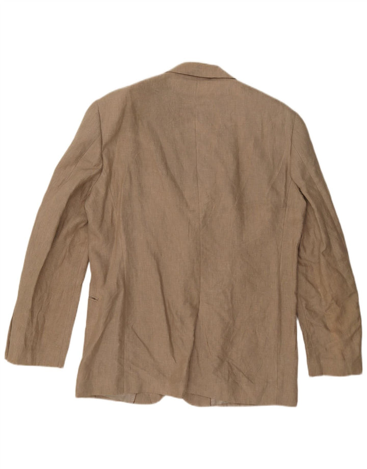 John Lewis muška jakna s 2 gumba UK 42 XL bež lan